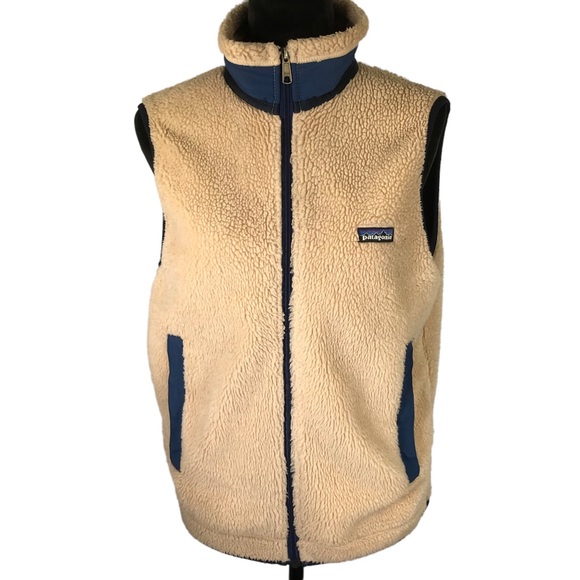 Patagonia Jackets & Blazers - Patagonia Retro X Vest Jacket Deep Pile Fleece PEF Oatmeal Vintage Womens Small